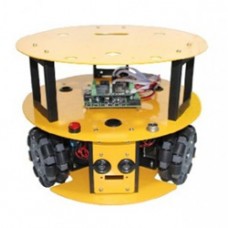 3WD 100mm Omni Wheel Mobile arduino Robot Kit